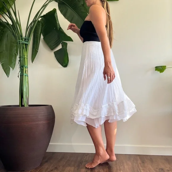 Beaded fringe skirt - Picture 2 of 2